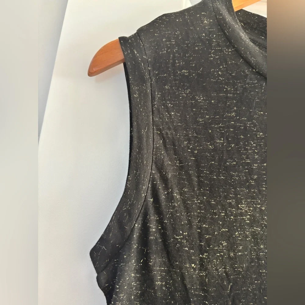 NWT All Saints Imogen Shimmer Sleeveless Tank Top - Picture 4 of 10